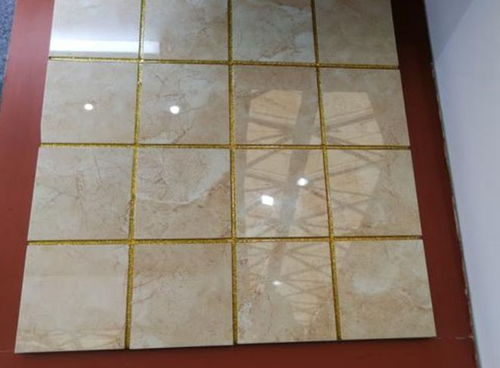 老婆堅(jiān)持要把瓷磚美縫弄成金色的,一開(kāi)始覺(jué)得她傻,完工我閉嘴了